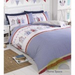 Beach Huts Duvet Cover