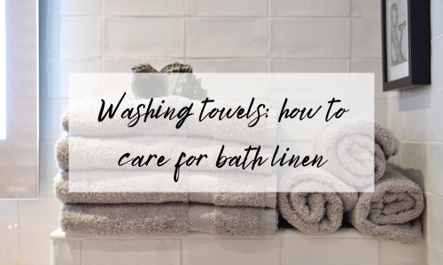 How to Wash Bath Towels