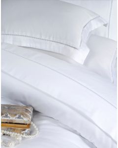 Dorchester Oxford Pillowcase - Cotton 1000 TC - White