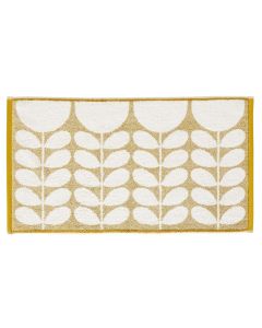 Orla Kiely Sunflower Bath Mat - Dark Dandelion