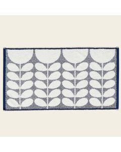 Orla Kiely Sunflower Bath Mat - Whale Blue