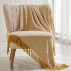 Ascot Throwover Blanket - Ochre