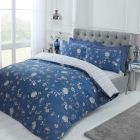 Country Toile Duvet Cover Sets - Blue