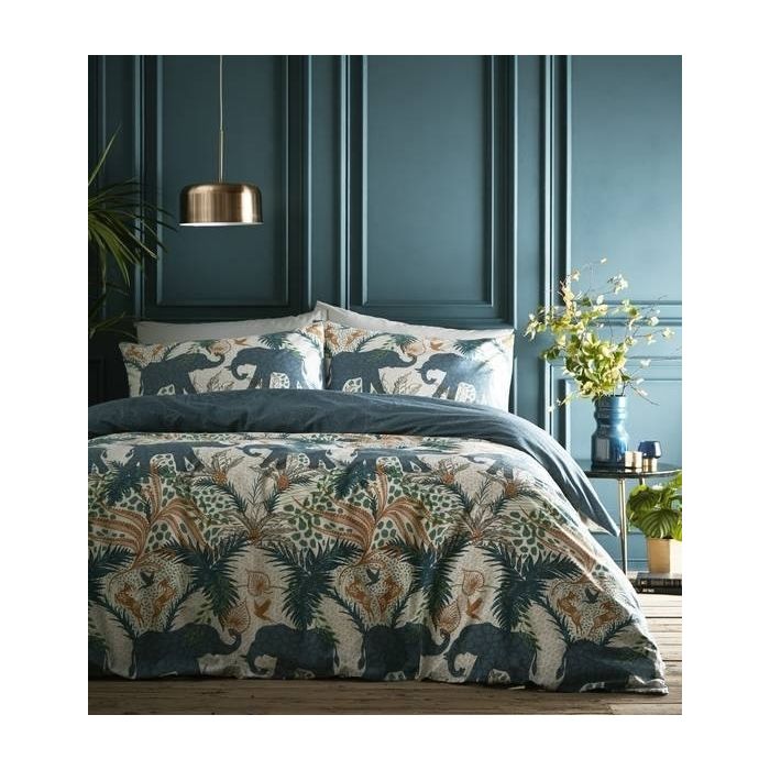 Savannah Duvet Cover Set Teal Super King